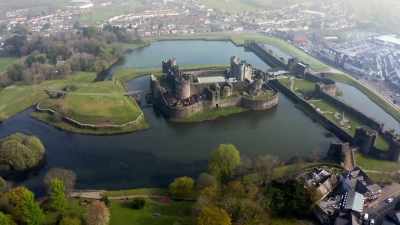 Caerphilly stands out as a castle design - Ancient Engineering