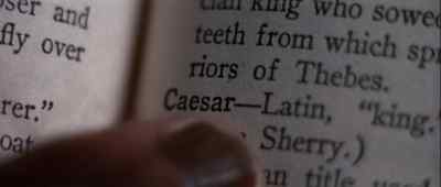 'Caesar.' A king. - Conquest of the Planet of the Apes