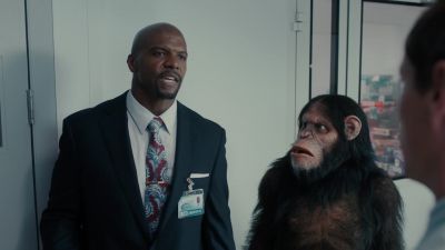 Caesar has got to show some human intelligence at that board meeting - Scary Movie V