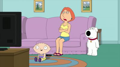 CAILLOU Dad why are we sitting - Family Guy