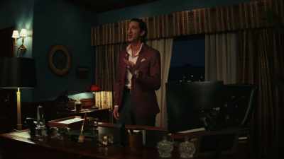 Caine's having a long dinner,
and thank God, - Poker Face