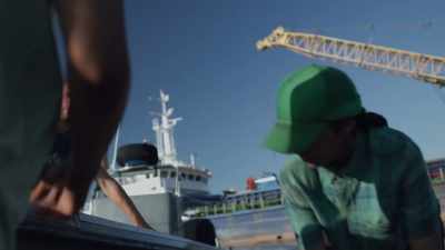-Caitlin: Should I drop anchor?
-Nope. This is gonna be fast. - We Are Who We Are