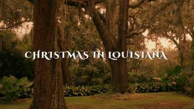 [Cajun fiddle playing] - Christmas in Louisiana