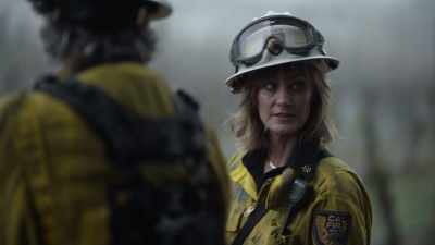 Cal Fire's in charge but
this is private property - Fire Country