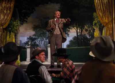 Calam, please! Miss Adams is waiting. - Calamity Jane