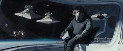 Call up a Hammerhead corvette. I have an idea. - Rogue One: A Star Wars Story