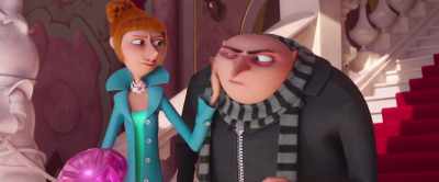 . Callahan will become distracted
by his own arrogant thoughts, - Despicable Me 3