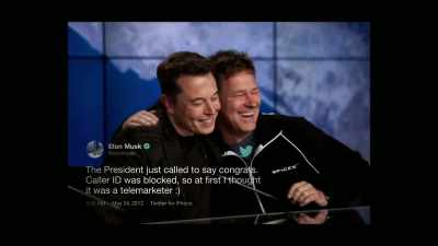 CALLER ID WAS BLOCKED, I
THOUGHT IT'S TELEMARKETER - The Elon Musk Show