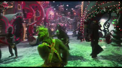 Taxi! It's because I'm green, isn't it? Halt! Evening, folks. Mind if I ride along? You might wanna - How the Grinch Stole Christmas