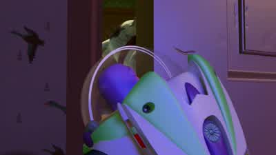 Calling Buzz Lightyear. - Toy Story