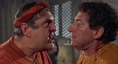 Calm yourself Calm I'll tell you when it's time to panic - A Funny Thing Happened on the Way to the Forum