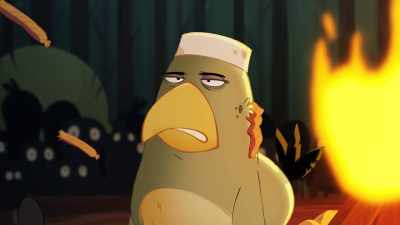 Calm down, everyone. No need to panic. - Angry Birds: Summer Madness