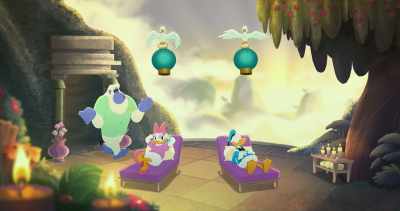 (calm music) - Legend of the Three Caballeros