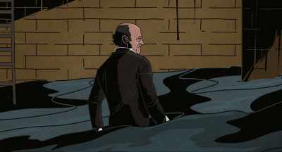 Calvi could have walked
along the foreshore - Murder of God's Banker