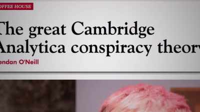 Cambridge Analytica became responsible - The Great Hack