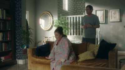 Came downstairs
and watched telly. - The Trouble with Maggie Cole