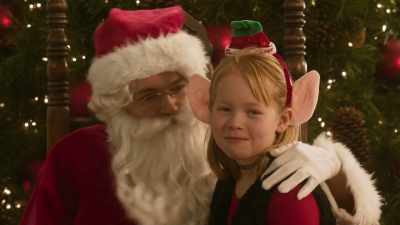 [camera clicking] - Santa Fake