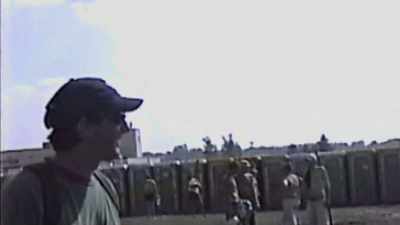 CAMERA MAN:
Dude, what do you think
about the water shortage, man? - Woodstock 99: Peace Love and Rage