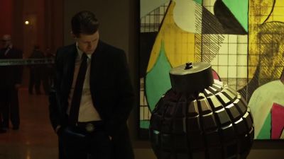 - (camera shutter clicking)
- (indistinct conversations) - Gotham