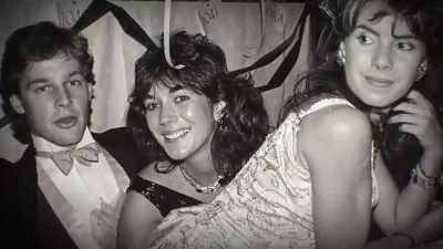 [ Camera shutter clicking ] - Epstein's Shadow: Ghislaine Maxwell