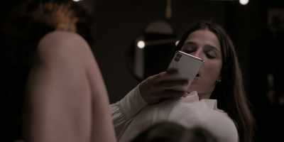 -(CAMERA SHUTTER CLICKS)
-(PHONE BUZZES) - Industry
