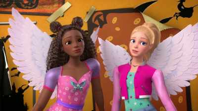 [camera shutter clicks] - Barbie: A Touch of Magic