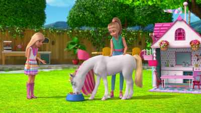 [camera shutter clicks] - Barbie: A Touch of Magic