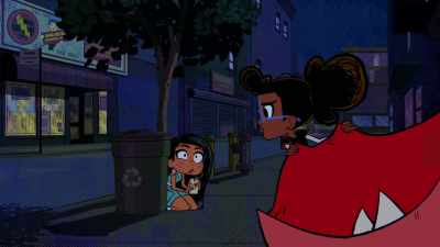 (camera shutter clicks) - Marvel's Moon Girl and Devil Dinosaur