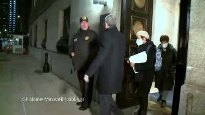 [camera shutters click] - Who is Ghislaine Maxwell?