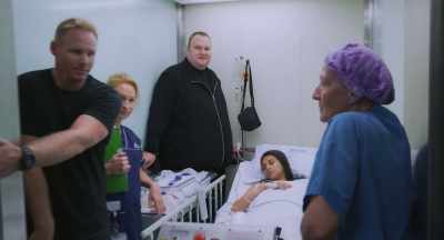 [camera shutters clicking] - Kim Dotcom: Caught in the Web