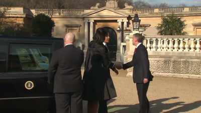 [cameras click] - First Ladies