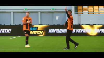 [cameras clicking] - Football Must Go On
