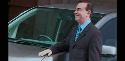 [cameras clicking] - Fugitive: The Curious Case of Carlos Ghosn