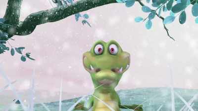 Camillia the Crocodile
tiptoeing her tail off. - A Frozen Christmas 2