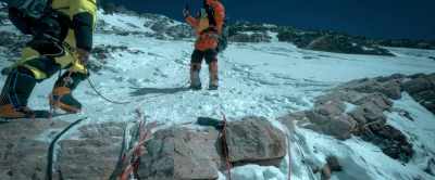 Camp Four, base camp. Camp
Four, base camp, Spencer? - Finding Michael