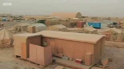 Camp Speicher had been built
by the Americans during the war. - Once Upon a Time in Iraq