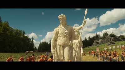 [campers grunt] - Percy Jackson and the Olympians