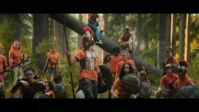 [campers shout] - Percy Jackson and the Olympians