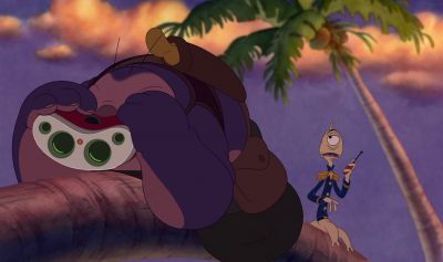 Camping out with a convicted criminal - Lilo &amp; Stitch