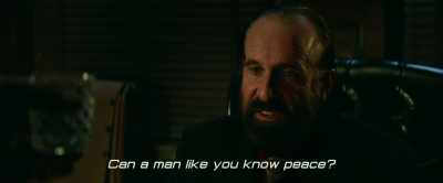 Can a man like you know peace? - John Wick: Chapter 2