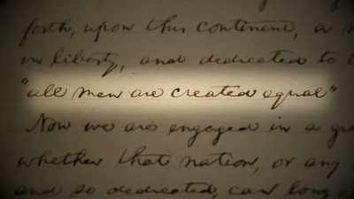 Can a nation dedicated
to that proposition - Abraham Lincoln