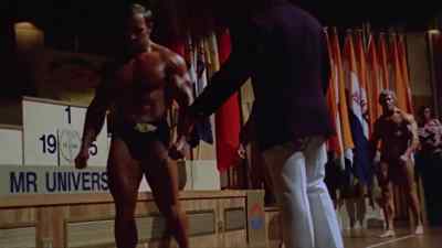 Can you believe the tension
with these fellas? - Pumping Iron