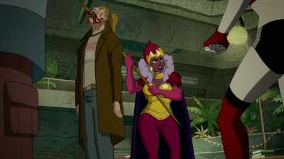 Can you believe,
with all that ending-the-bloodline talk, - Harley Quinn