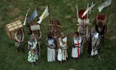 Can we come up and have a look Of course not You are English typesWell what are you then I'm FrenchWhy do you think I have this outrageous accent you silly kingWhat are you doing in England Mind your own business - Monty Python and the Holy Grail