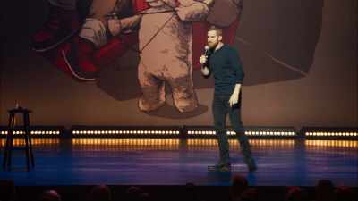 "Can we cut?"
That's real. - Andrew Santino: Home Field Advantage