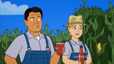 - Can you describe it?
- Well, it's rusty metal, - Corner Gas Animated