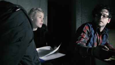 - Can you focus?
- I am focused on the nachos - Hell House LLC II: The Abaddon Hotel