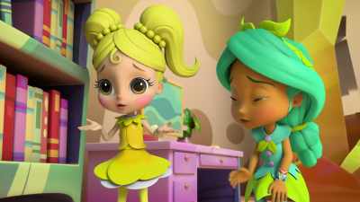 - Can you get him out, Rosie?
- Course I can! - Rainbow Rangers