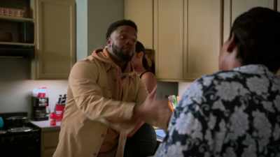 Can you go to bed, please?
- I'm going! - Tyler Perry's Bruh