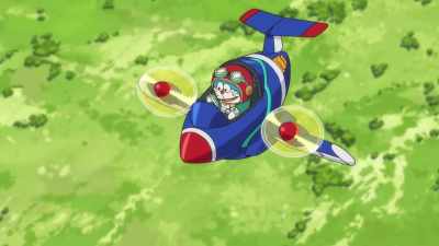 Can you guys hear me? - Doraemon the Movie: Nobita's Sky Utopia